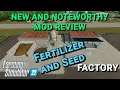 Solid Fertilizer and Seed Factories | Mod Review | Farming Simulator 22