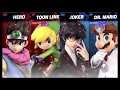 Super Smash Bros Ultimate Amiibo Fights   Request #6095 Hero & Toon Link vs Joker & Dr Mario
