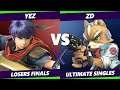 S@X 430 Losers Finals - Yez (Ike) Vs. ZD (Fox) Smash Ultimate - SSBU