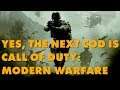 The Next COD Is Named Call Of Duty: Modern Warfare And It Makes Perfectly Twisted Sense