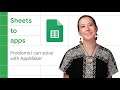 The problems I can solve with Google App Maker | Sheets to Apps