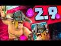 This NEW Elite Barbarian CYCLE DECK is AMAZING!! Clash Royale E Barb Rush!