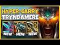 THIS TRYNDAMERE BUILD GIVES UNREAL DAMAGE! HUGE DPS AND ONE-SHOTS! - League of Legends