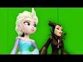 Princess Elsa ROUND UP Challenge | Queen ELSA vs Maleficent | Maleficent and Elsa | Infinity Disney