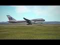 United 747-400 lands at San Francisco "Retro Livery" - X-Plane 11
