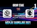 VG vs Liquid Game 1 | Bo2 | Group Stage WePlay AniMajor DPC 2021 | DOTA 2 LIVE