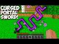 Why is this CURSED PORTAL SWORD NEEDED in Minecraft ? STRANGEST SWORD !