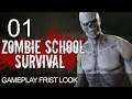 Zombie School Survival Gameplay First Look Walkthrough Part 1