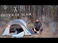24 Horas Acampando Sozinho na Floresta Assombrada da BRUXA DE BLAIR