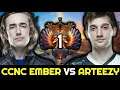 CCNC vs ARTEEZY Top 1 MMR Battle — Mid Ember Spirit vs Magnus