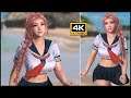 DOA 5 Honoka School Girl Mod 4K 데드 오어 얼라이브 5 호노카