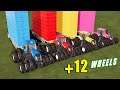 LORD OF TRACTORS! HAY BALING with NEW HOLLAND TRACTORS! +12 WHEELS!!! Farming Simulator 19