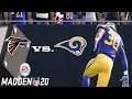 Madden 20 Online Gameplay (Atlanta Falcons vs Los Angeles Rams)