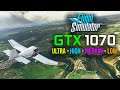 Microsoft Flight Simulator 2020 | GTX 1070 | Ultra - High - Medium - Low | From London to Dublin