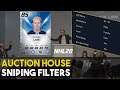 The TOP Auction House Filters for making coins in NHL 20 HUT