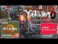 Yakuza 6: The Song of Life - AMD Ryzen 7 4700U - Radeon Vega 7 - Test Gameplay