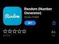 [03/11] 오늘의 무료앱 [iOS] :: Random (Number Generator)
