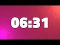 6 MINUTES AND 31 SECONDS TIMER COUNTDOWN [391 seconds - 6:31]
