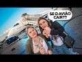 A PRIMEIRA VEZ DA MINHA FAMÍLIA VOANDO DE AVIÃO KKKKK