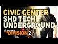 Civic Center SHD Tech Cache in Underground Tunnel Division 2