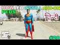 HOW TO INSTALL ADDON PEDS MOD | PUBG PLAYER | SUPERMAN | BATMAN CHARACTER | GTA 5 MODS | EP-20