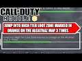 how to Jump into High Tier Loot Zone marked in orange on the Alcatraz map 3 Times