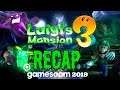 Luigi's Mansion 3 - GamesCom 2019 Recap! - ZakPak