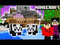 Minecraft: DUPLA SURVIVAL 2.0 - CONSTRUÇÃO da CASA DOS PANDAS!! #286