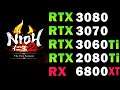Nioh 2 CE | RTX 3080 | RTX 3070 | RTX 3060 Ti | RTX 2080 Ti | RX 6800 XT | 4K - 1440p - 1080p