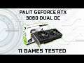 Palit GeForce RTX 3060, 11 games tested. Ultra settings, 1440p display resolution.