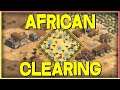 Trying Out "African Clearing" Map - AOE2:DE Lords of the West