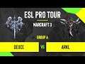 WC3 - Deuce vs. Arkl - DreamHack Warcraft 3 Open: Fall 2020 - Group A - NA