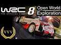 WRC 8 Open World Exploration - Stream Highlight