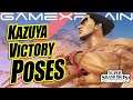 All of Kazuya’s Victory Pose Animations in Smash Bros. Ultimate!
