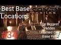 Conan Exiles Best Base Locations #34 The Biggest Hidden Unamed City Base Yet😃😁😉😏👍👍👍👍👍👍👍👍