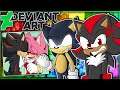 Dark Sonic & Shadow Visit DEVIANTART! - AMY KISSING SHADOW?!