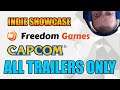 E3 Indie Showcase + Freedom Games + Capcom 2021: All trailers only with timestamps from Day 3