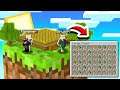 FIZEMOS UMA PLANTAÇÃO NO CÉU EM 1 BLOCO SÓ NO MINECRAFT - MINECRAFT SKYBLOCK #3