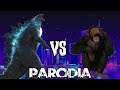 Godzilla vs Kong batalla final (parodia)