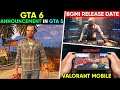 GTA 6 ANNOUNCEMENT IN GTA 5?, BGMI Release Date, Valorant Mobile, Minecraft Ben 10 | Gaming News 36