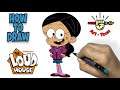 How to draw Ronnie Anne from the Loud House step by step easy