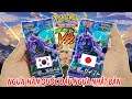 Lần Đầu Mở Thẻ Pokemon TCG Nhật Và Hàn Quốc Toy Channel