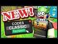 NEW CLASSIC ZONE UPDATE ALL CODES! | Roblox Unboxing Simulator