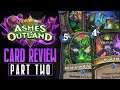 NEW DORMANT CARD & NEW SAP?! - Ashes of Outland Card Review #2 - Hearthstone Expansion