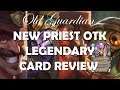 New Priest Legendary minion and Warrior Quest card review (Hearthstone Saviors of Uldum)
