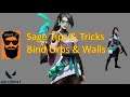 Sage Tips & Tricks | Bind Map | Defense and Offense orbs / walls | Valorant Beta