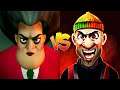 Scary Teacher 3D VS Scary Robber Home Clash - Z & K - Android & iOS Games
