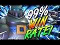 99% WIN RATE!! BEST MEGA KNIGHT DECK EVER!! NEW TROPHY RECORD!!