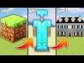 Can I Trade From a Dirt Block to a Mansion in Minecraft | Minecraft Trade Up E1