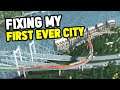 FIXING My FIRST EVER CITY in Cities Skylines #6